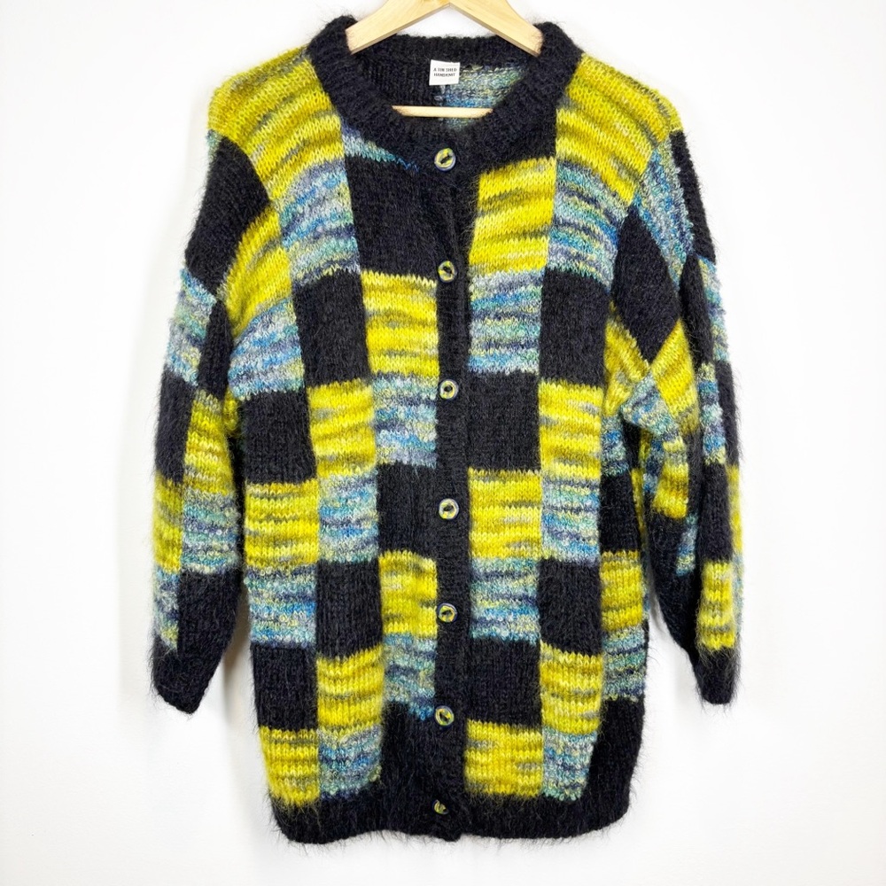 A Tin Shed Handknit Cardigan Sweater